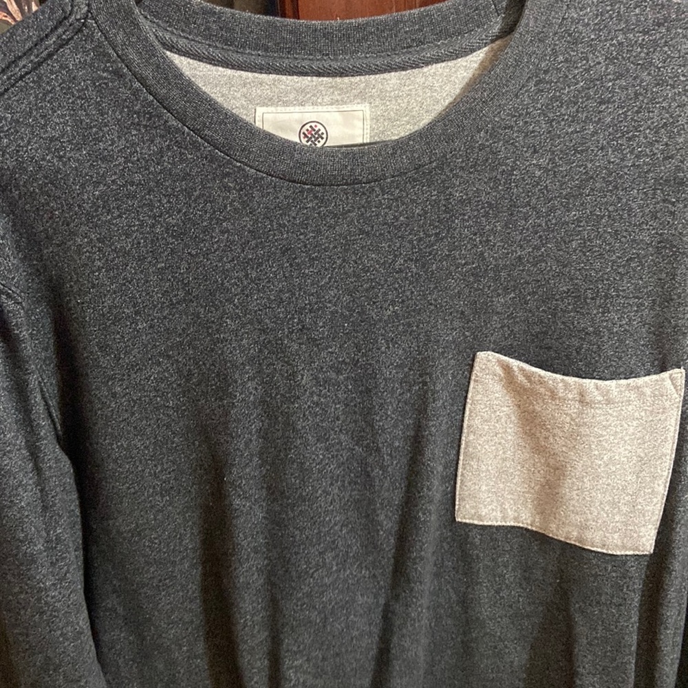On the Byas long sleeve shirt size large